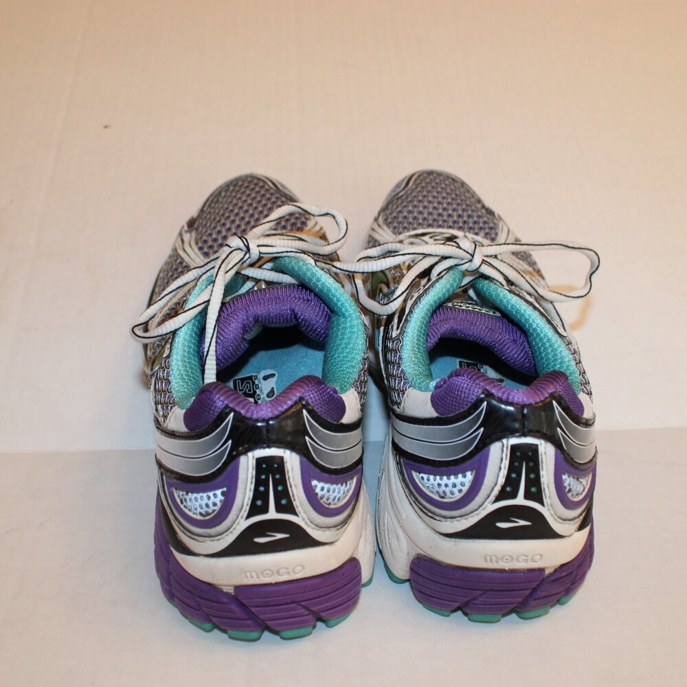 Brooks Ghost 5 1201131B532 Running Shoes Size 91/2 Silver/Purple Women's - Picture 3 of 8